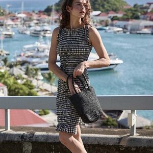 Doen Rosella Noir Greta Gingham Dress